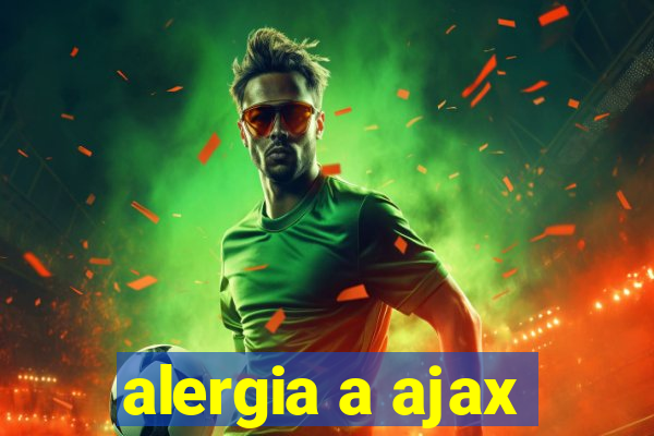 alergia a ajax